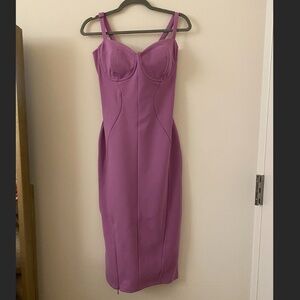 TA3 SEAMED LUSHY PENCIL MIDI SHAPEWEAR DRESS NEW WITH TAGS